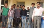 भगवानपुर क्षेत्र के सिकंदरपुर के पास नव निर्माणाधीन बिजली घर में हुई लूट की घटना के बाद खड़े बंधक