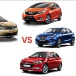 Tata Altroz Vs Honda Jazz vs Hyundai i20 Vs Maruti Baleno base models