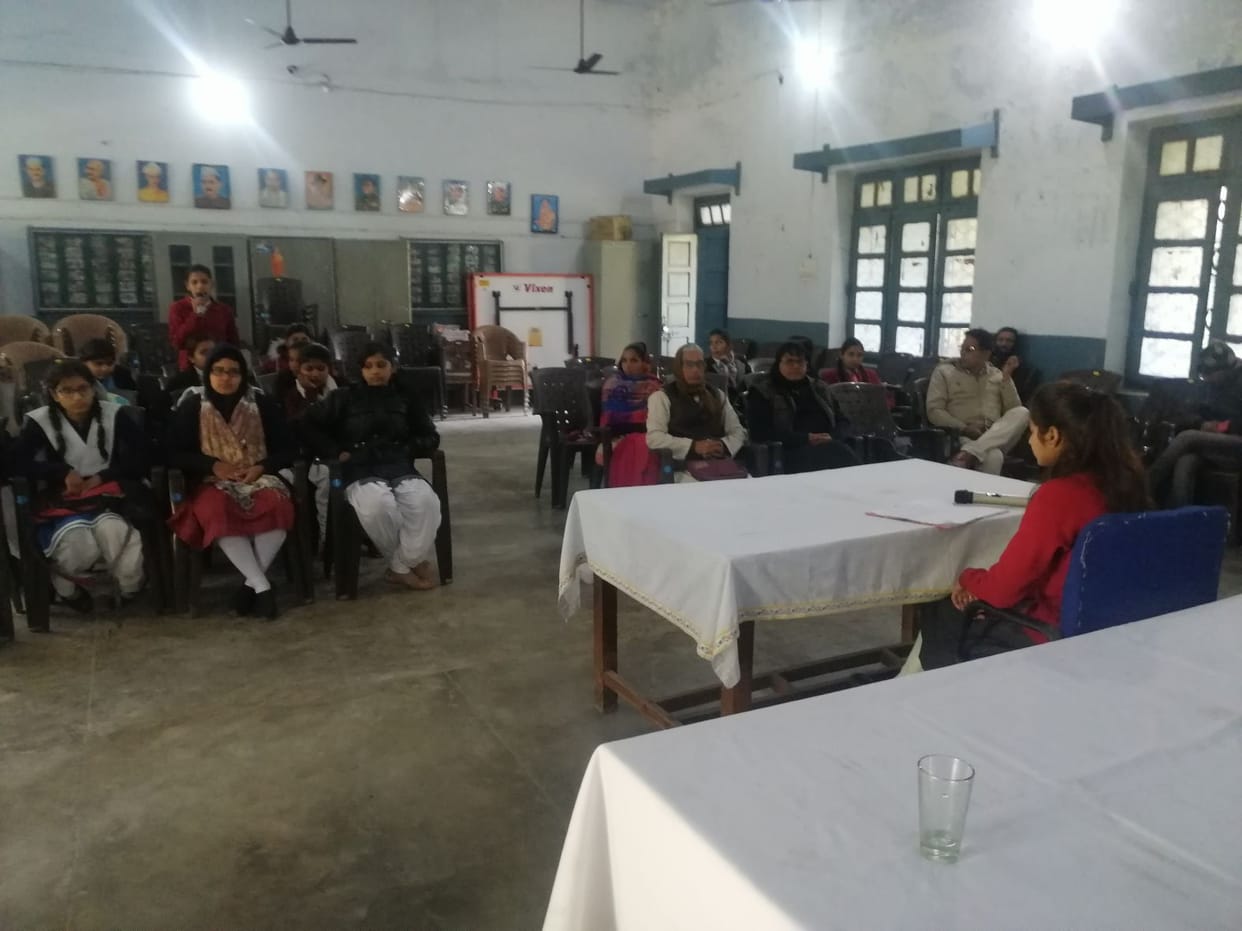 Sonal wins district level girl parliament