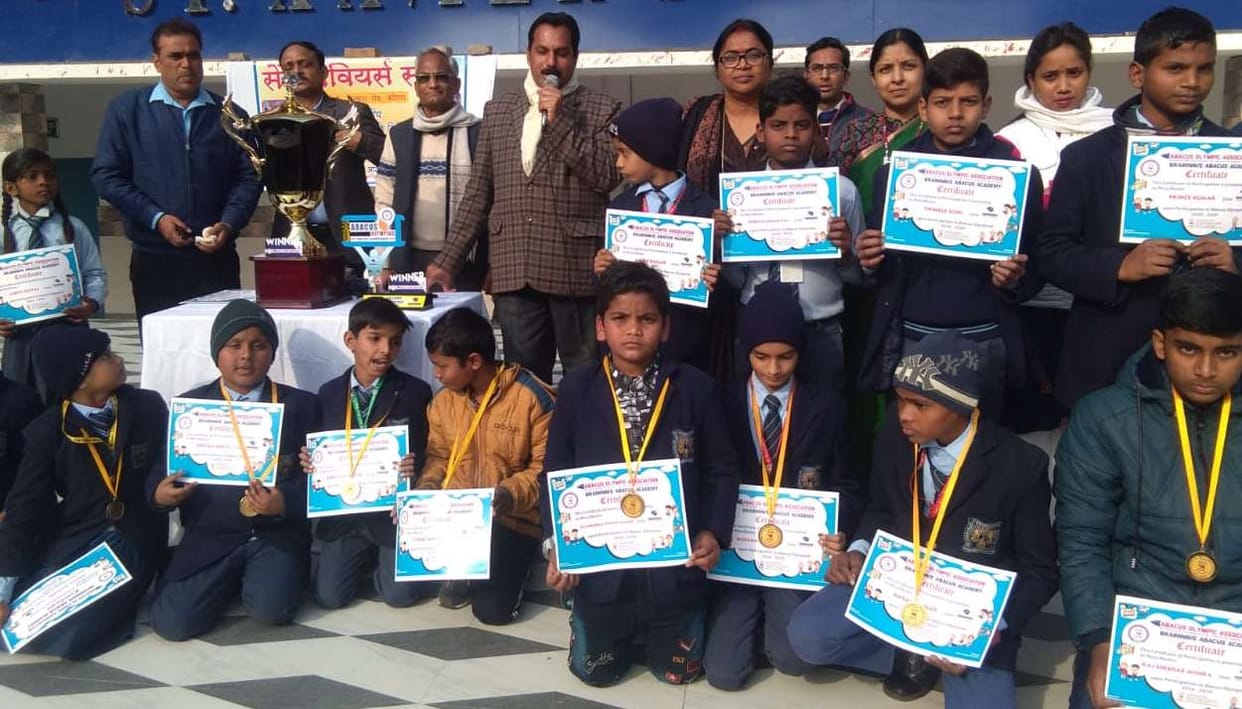 Players welcome at International Abacus Olympiad Championship win