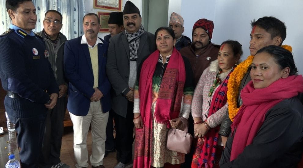after 12 years met with parents