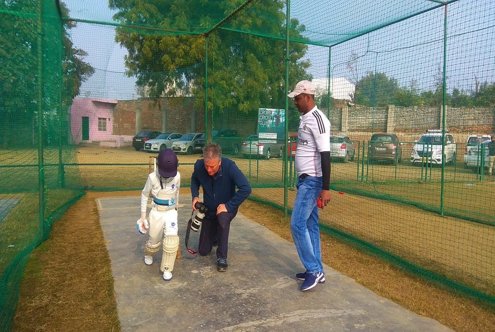 shayan Says Great Experience Net sessions with former Aus Captain Steve Waugh 