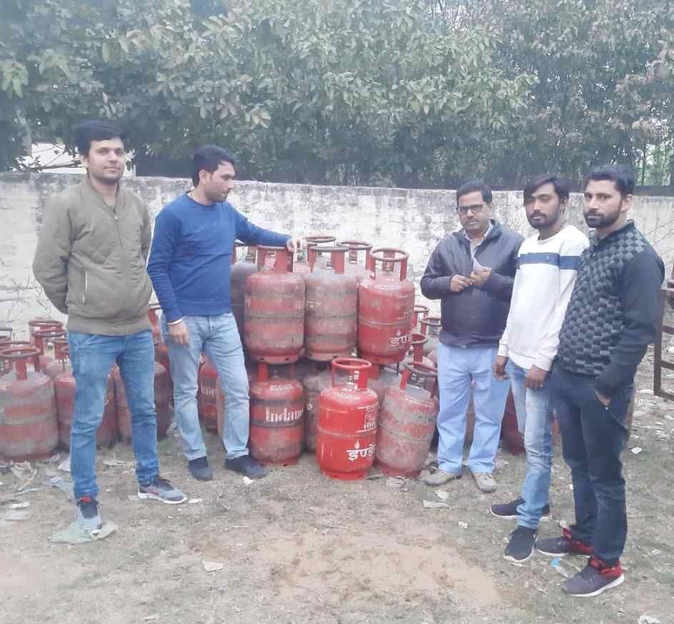 Food Supply Department confiscates 67 domestic cylinders used in commercial operations