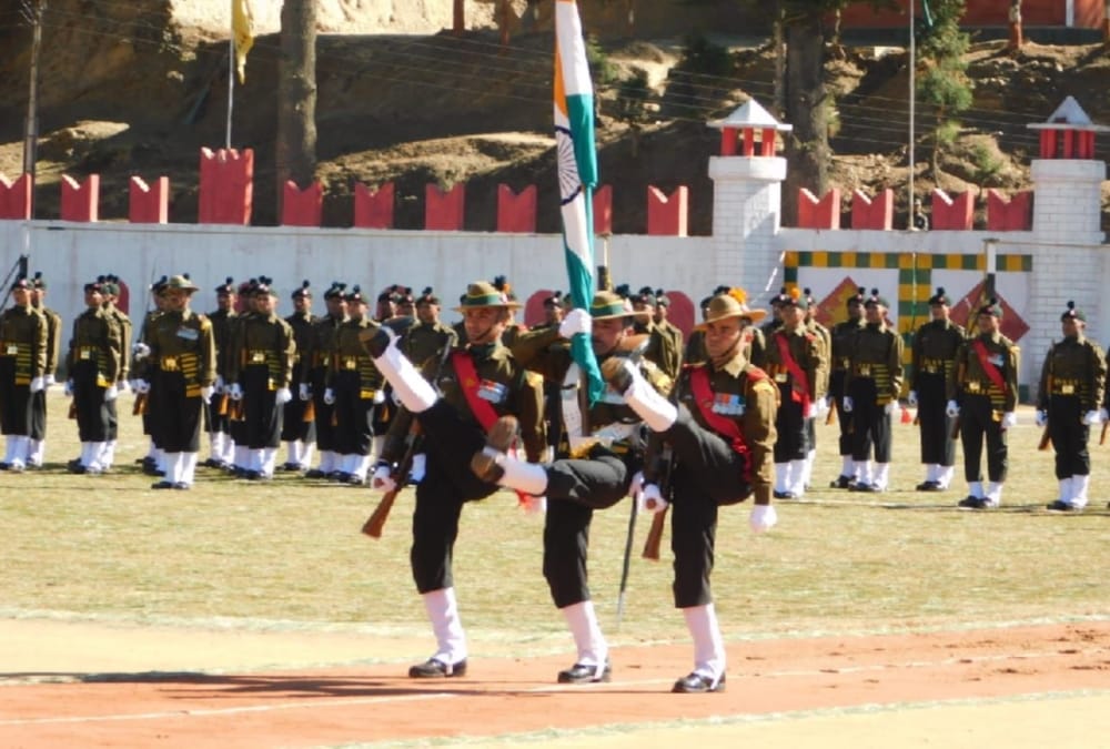 276 Soldiers of Kumaon and Naga regiment Become Part of Indian Army today