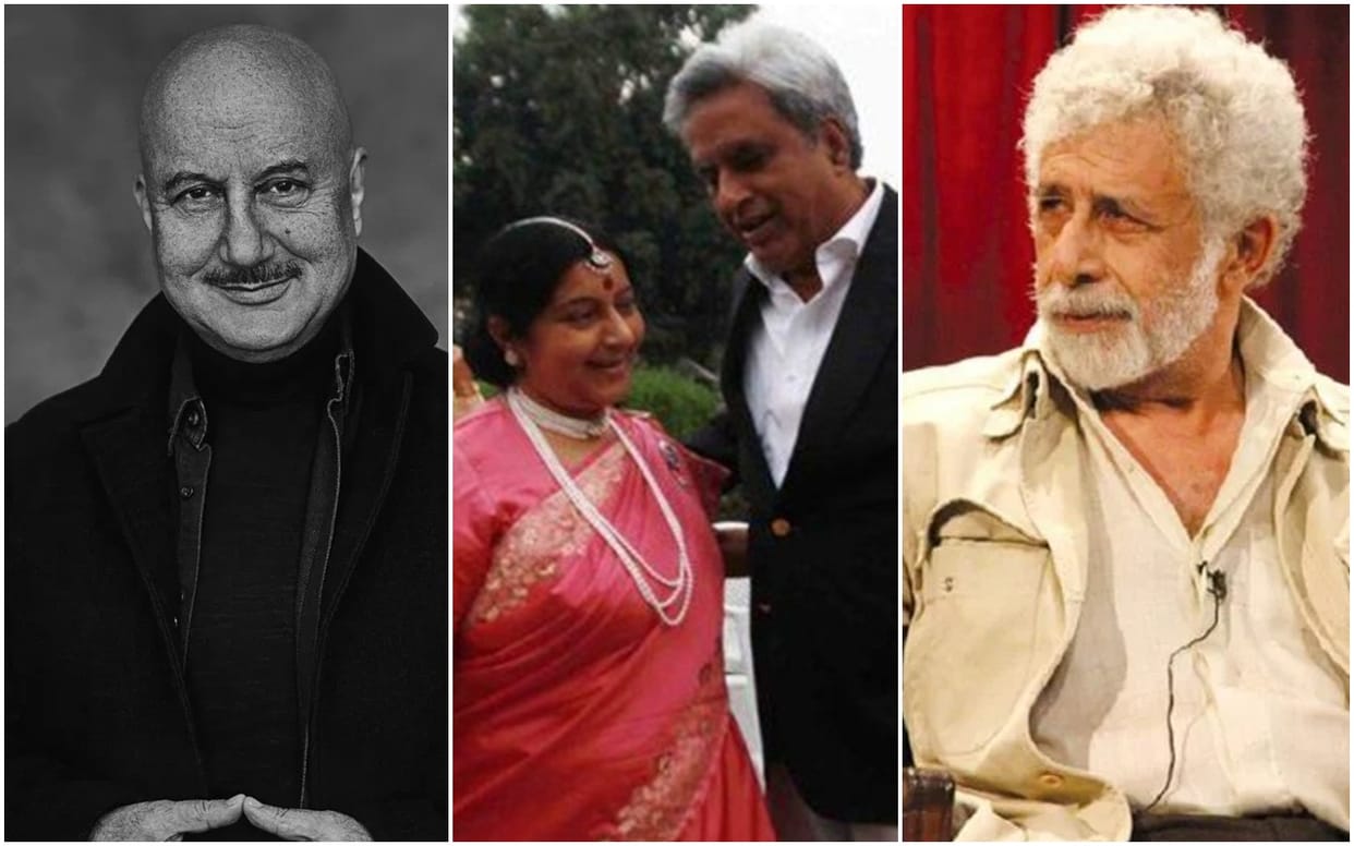 Swaraj Kaushal Kaushal Reacts on Naseeruddin Shah Comment On Anupam Kher