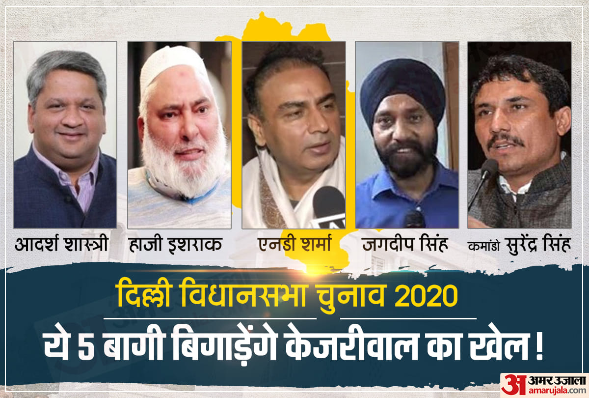 Delhi Assembly Elections 2020 AAP rebel MLAs to fight from other party or independent