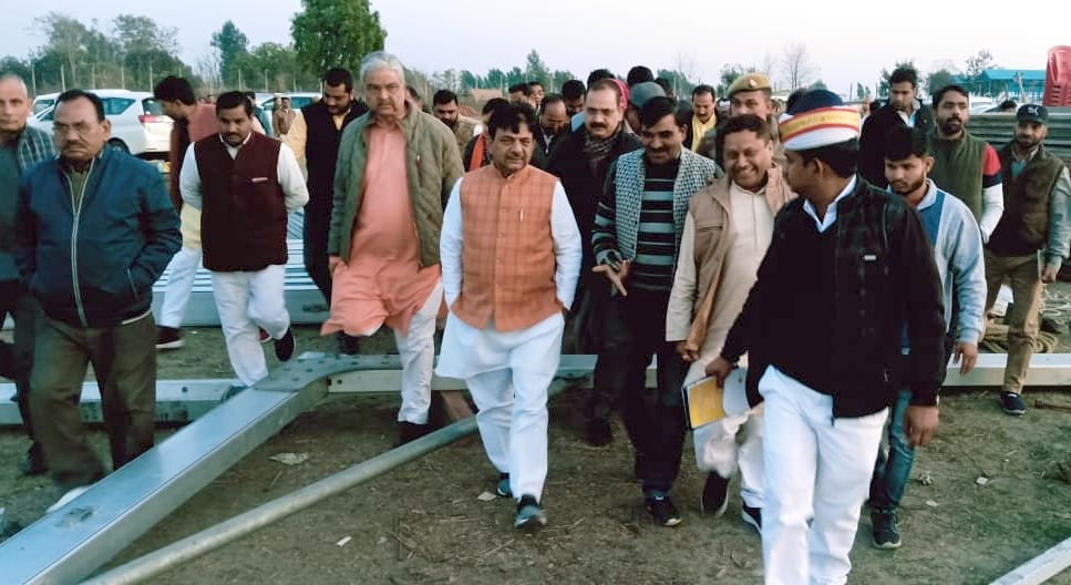 Minister in charge reviewed preparations for Ganga Yatra