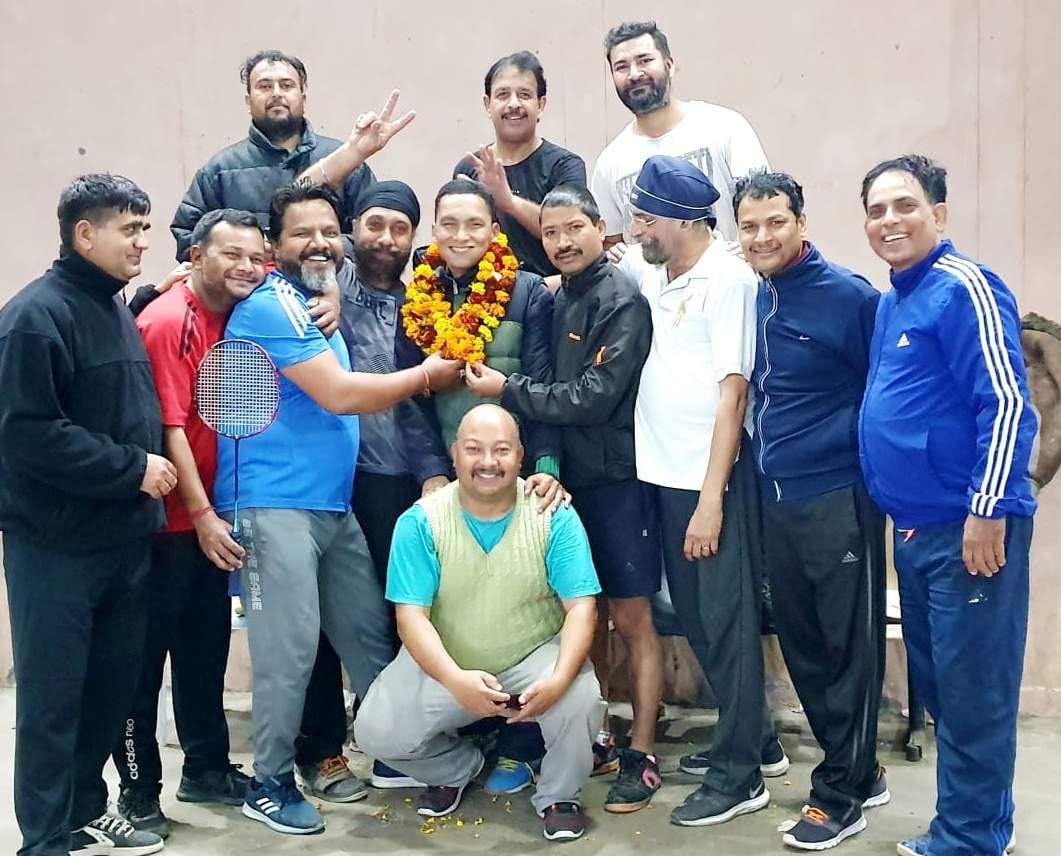 Gold medal winner Jitendra honored