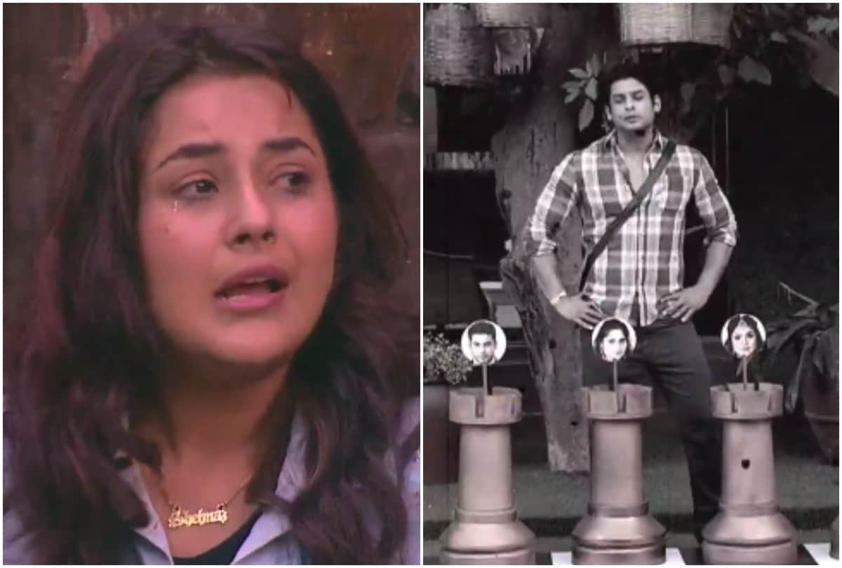 bigg boss 13 shenhaz gill angry when sidharth shukla takes name arti singh
