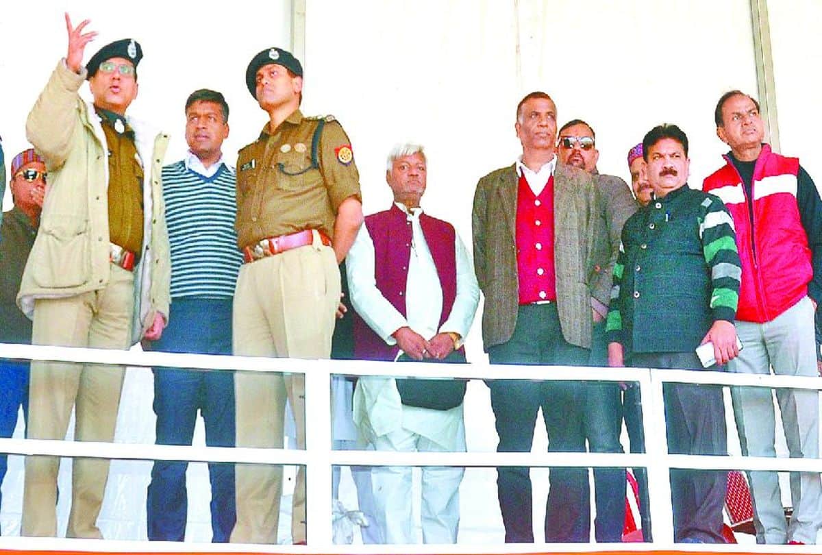 Bjp Rally For CAA Tight security In Agra