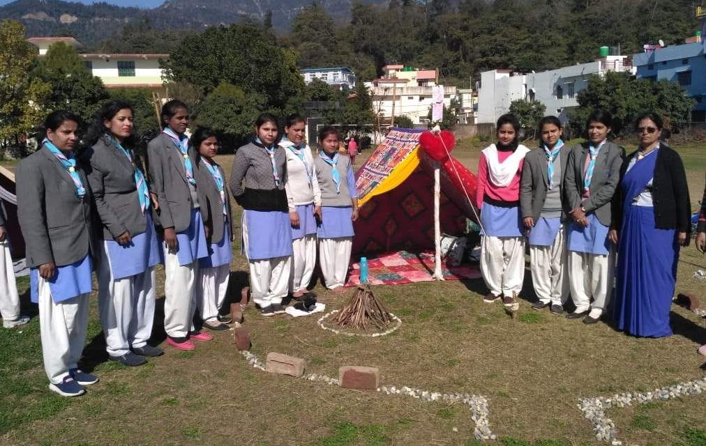 Training of Scout Guide Beginners Course given to students