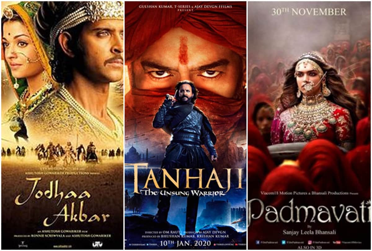 Saif Ali Khan Ajay Tanhaji to Hrithik Jodha Akbar Deepika Padmaavat controversial historical movies