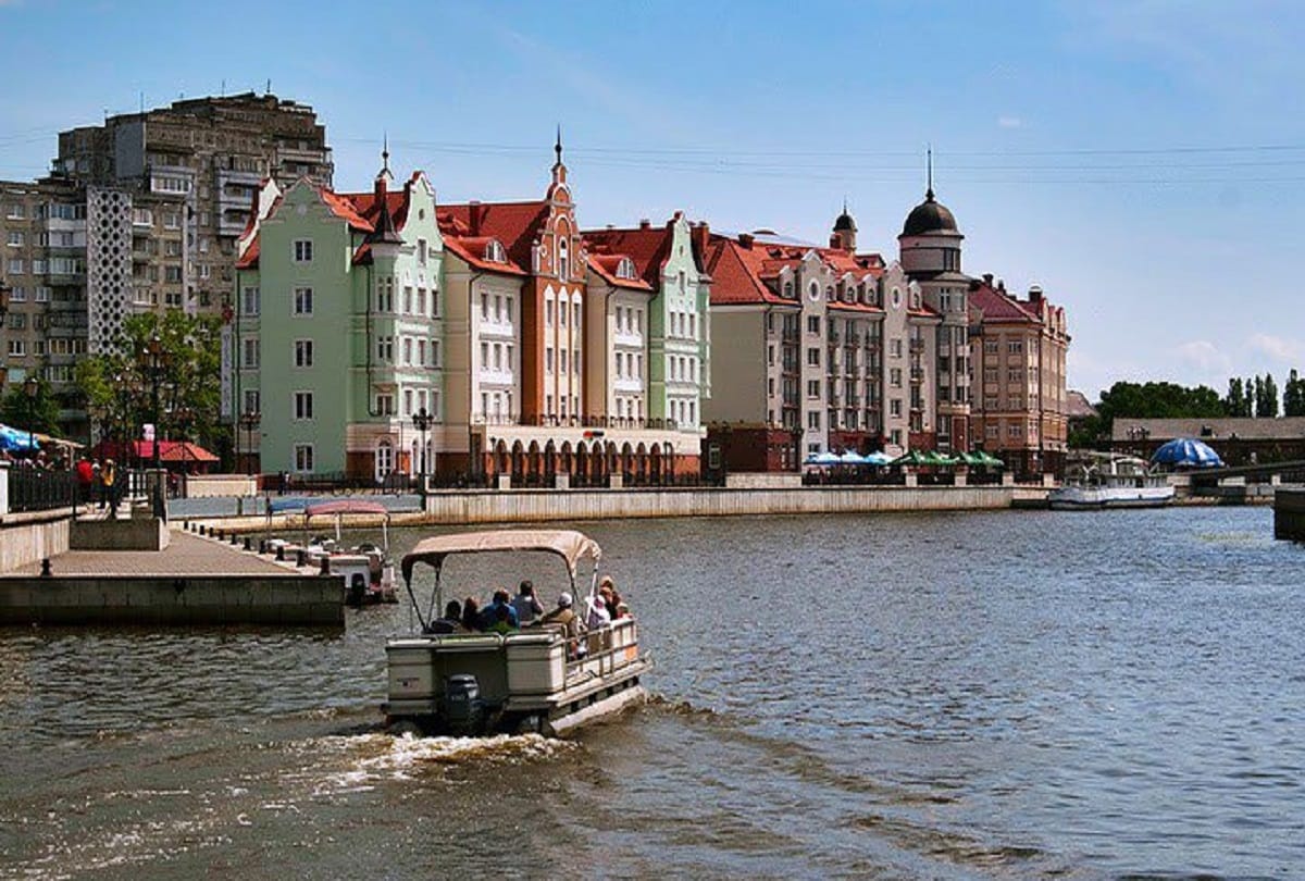 A Strange city of Russia Kaliningrad Situated between Poland and Lithuania