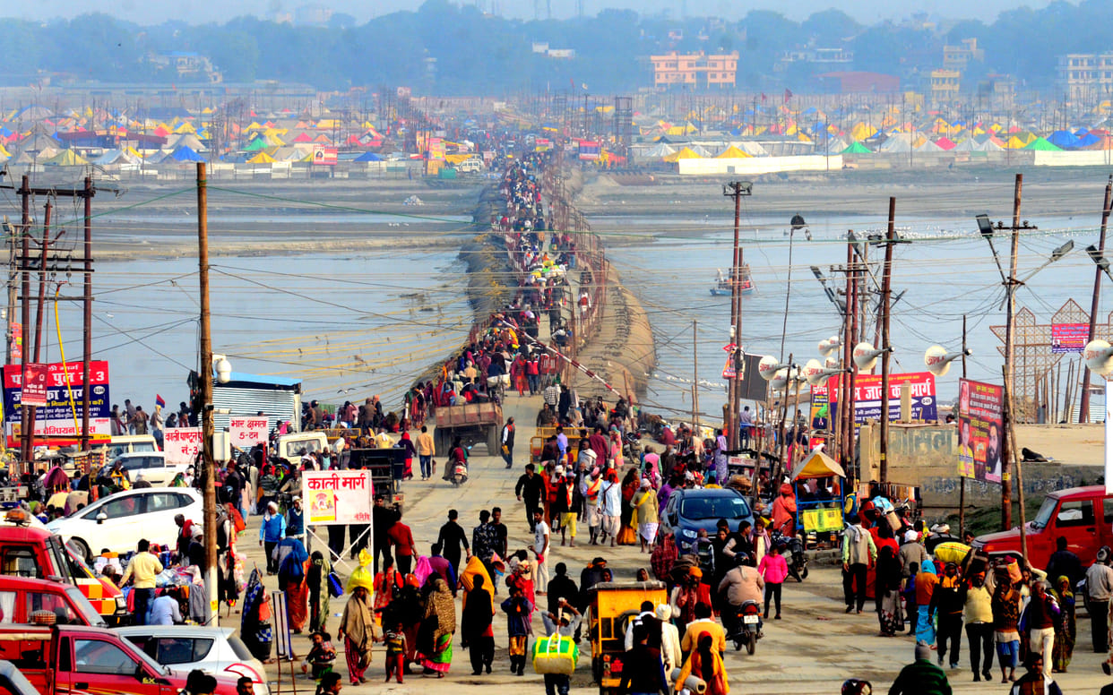 Devotees started coming to take a dip on Mouni Amavasya, administration also ready