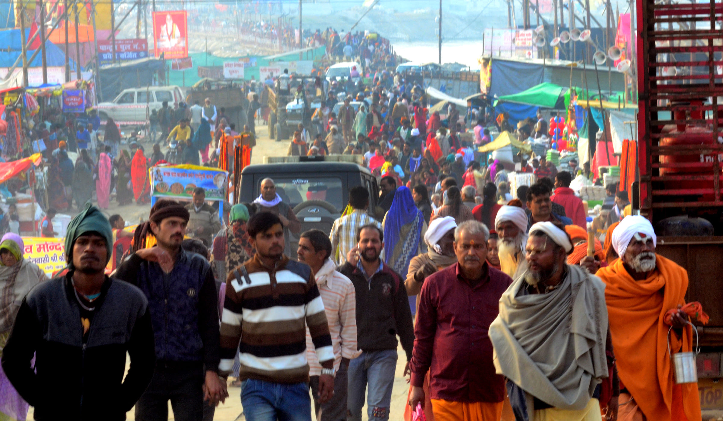 Devotees started coming to take a dip on Mouni Amavasya, administration also ready