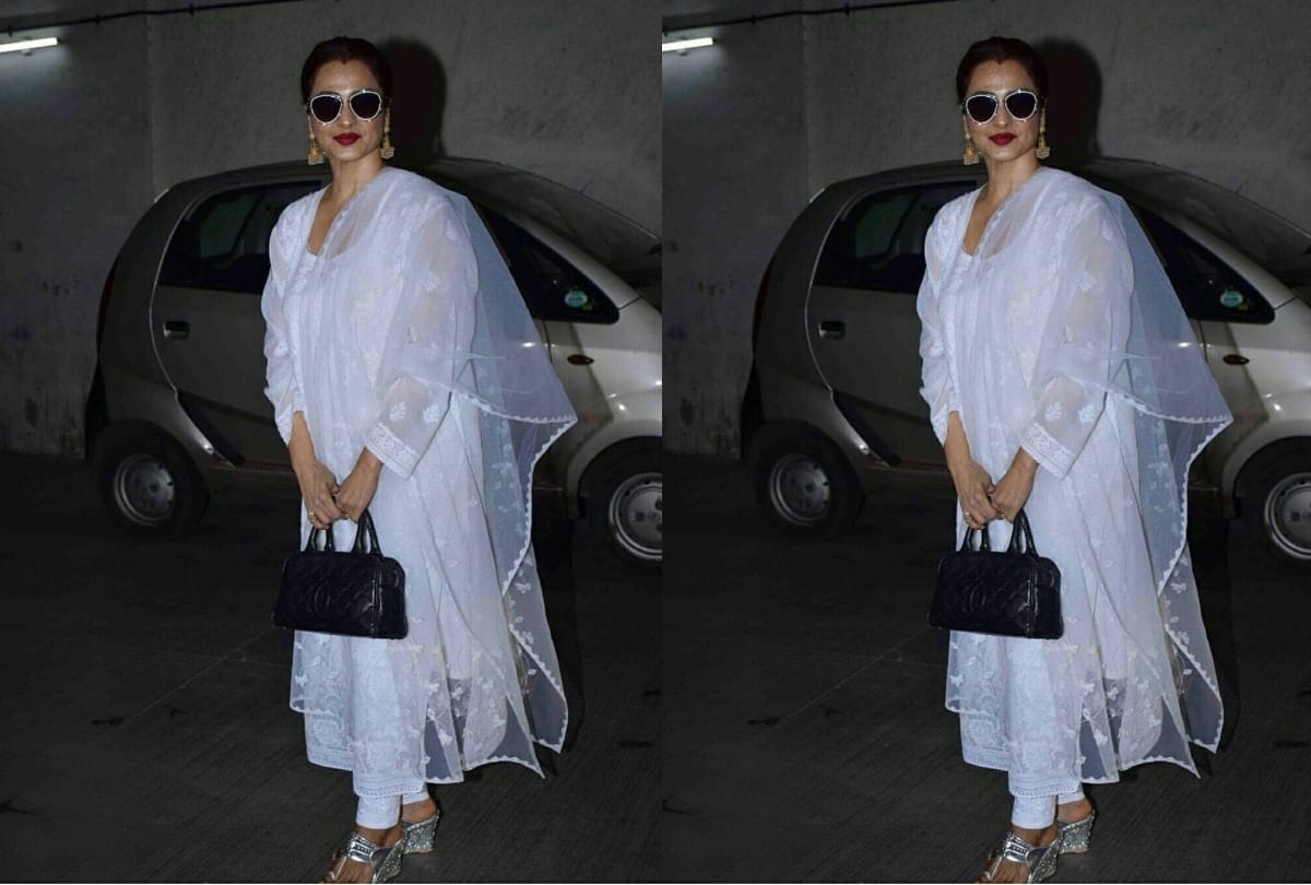rekha also looks gorgeous in western outfits