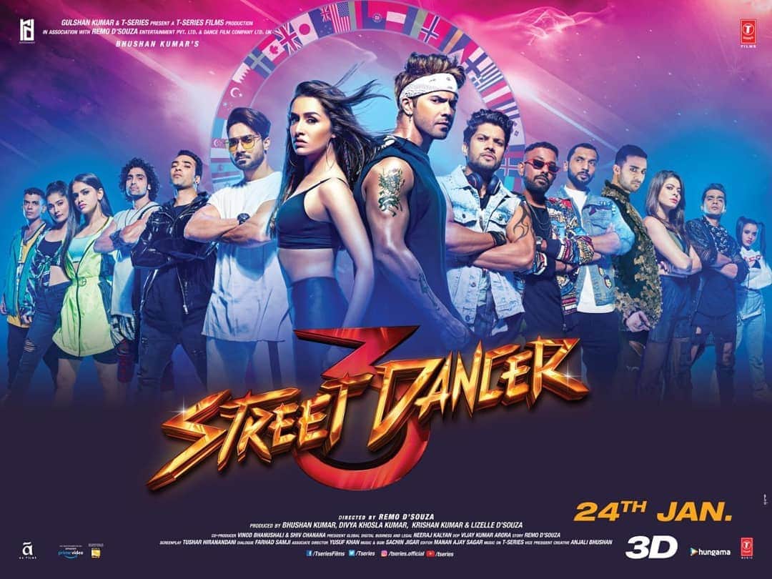 Street Dancer 3D Review by Pankaj Shukla Starring varun dhawan Shraddha Kapoor remo prabhu deva