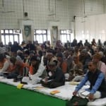 राष्ट्रीय स्वयं सेवक संघ (आरएसएस) के प्रांतीय सम्मेलन में उमड़े लोग।