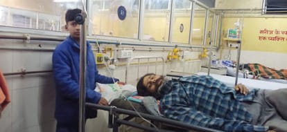 The complainant ate poison at the gate of PM's parliamentary office with the hope of justice