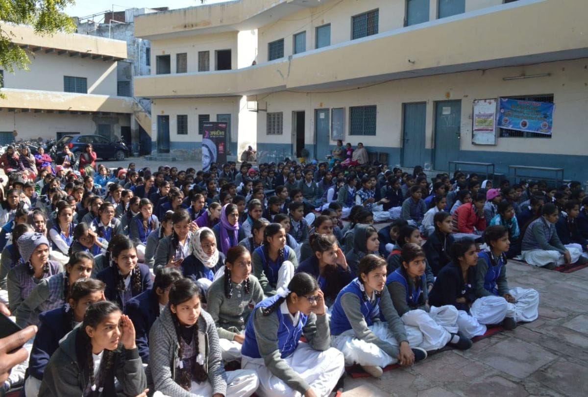 Aparajita 100 Million Smiles Police Kee Pathshala in agra