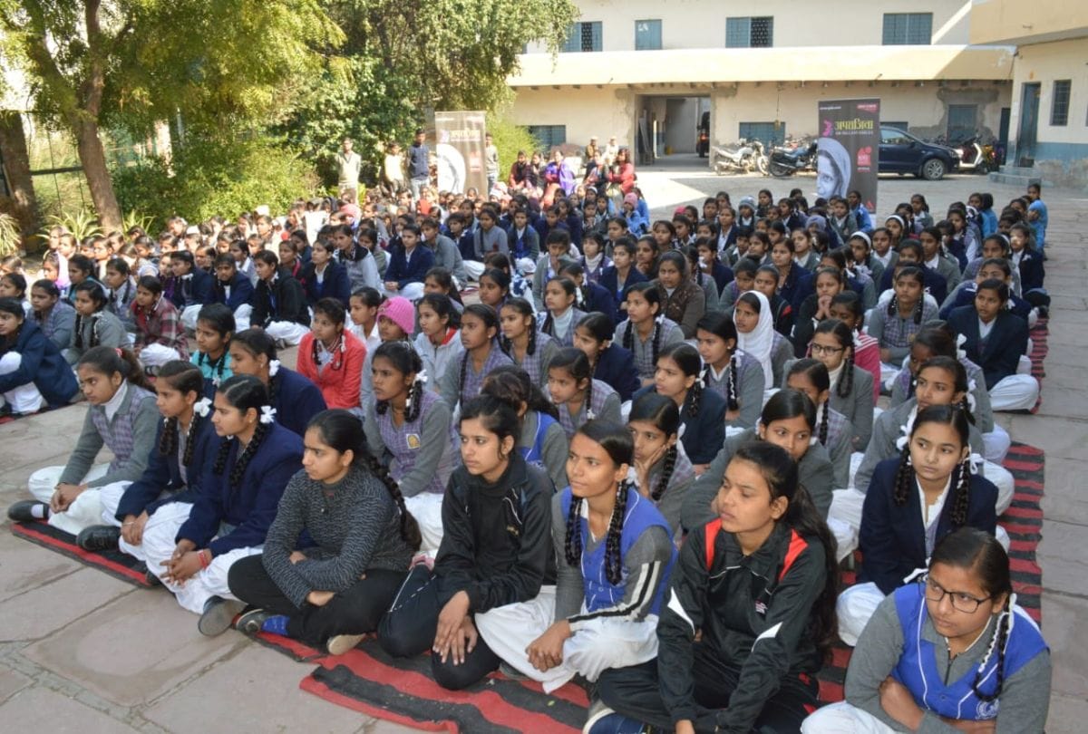 Aparajita 100 Million Smiles Police Kee Pathshala in agra
