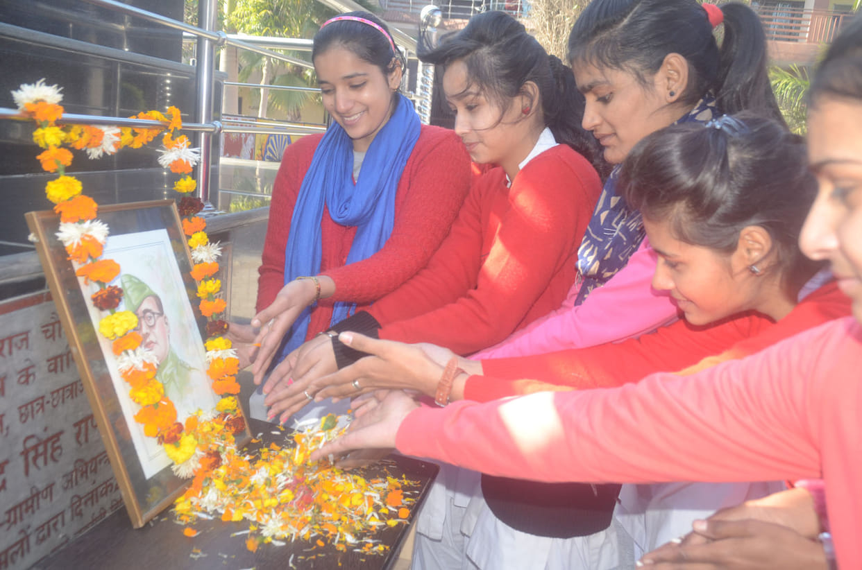 Remembered Netaji Subhash Chandra Bose