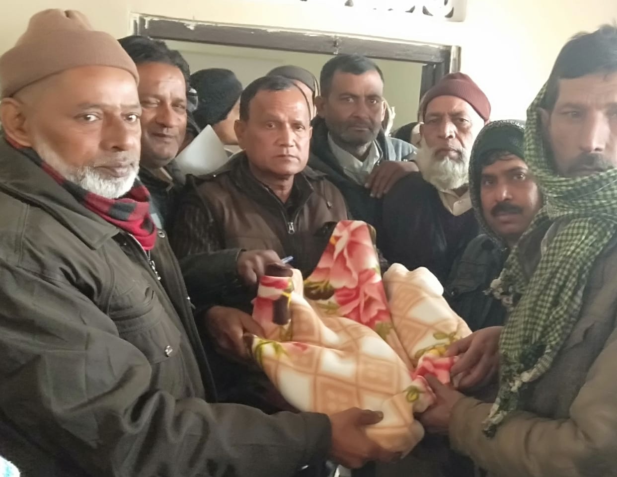 Blankets delivered