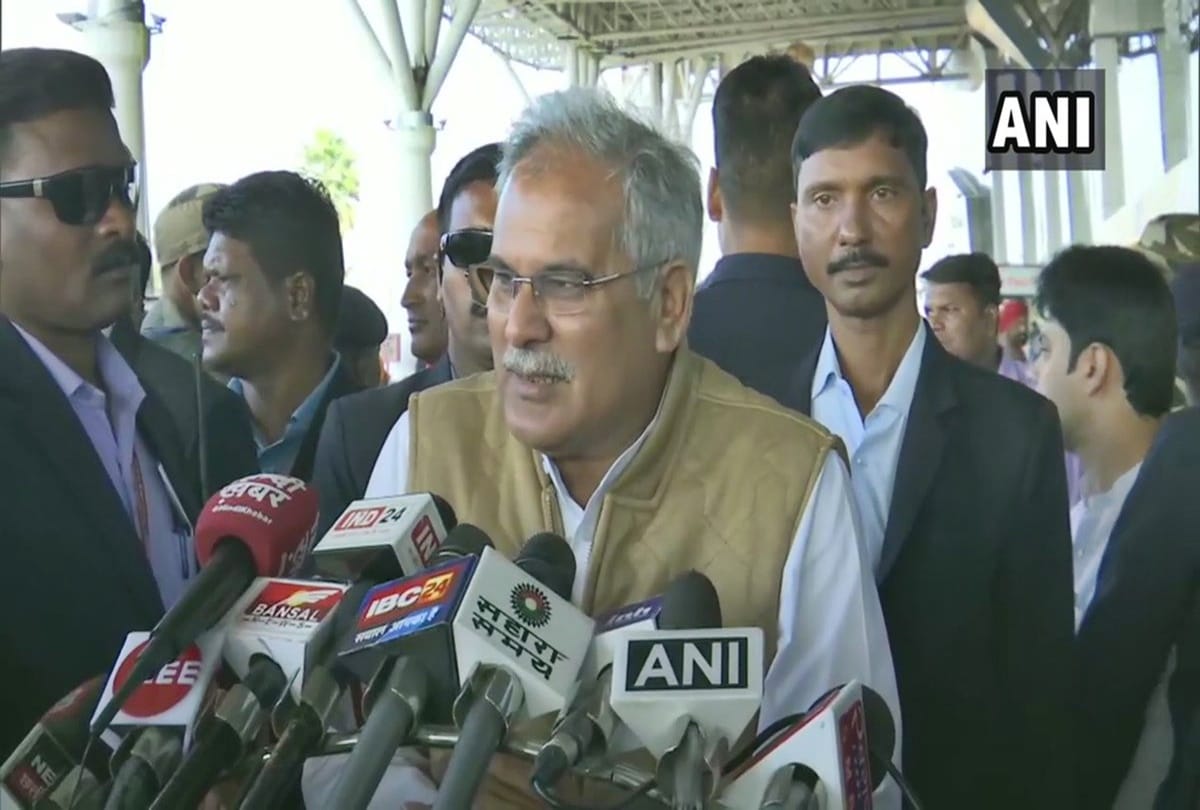 CM Bhupesh Baghel returned from US trip, told Trump India visit part of his election campaign