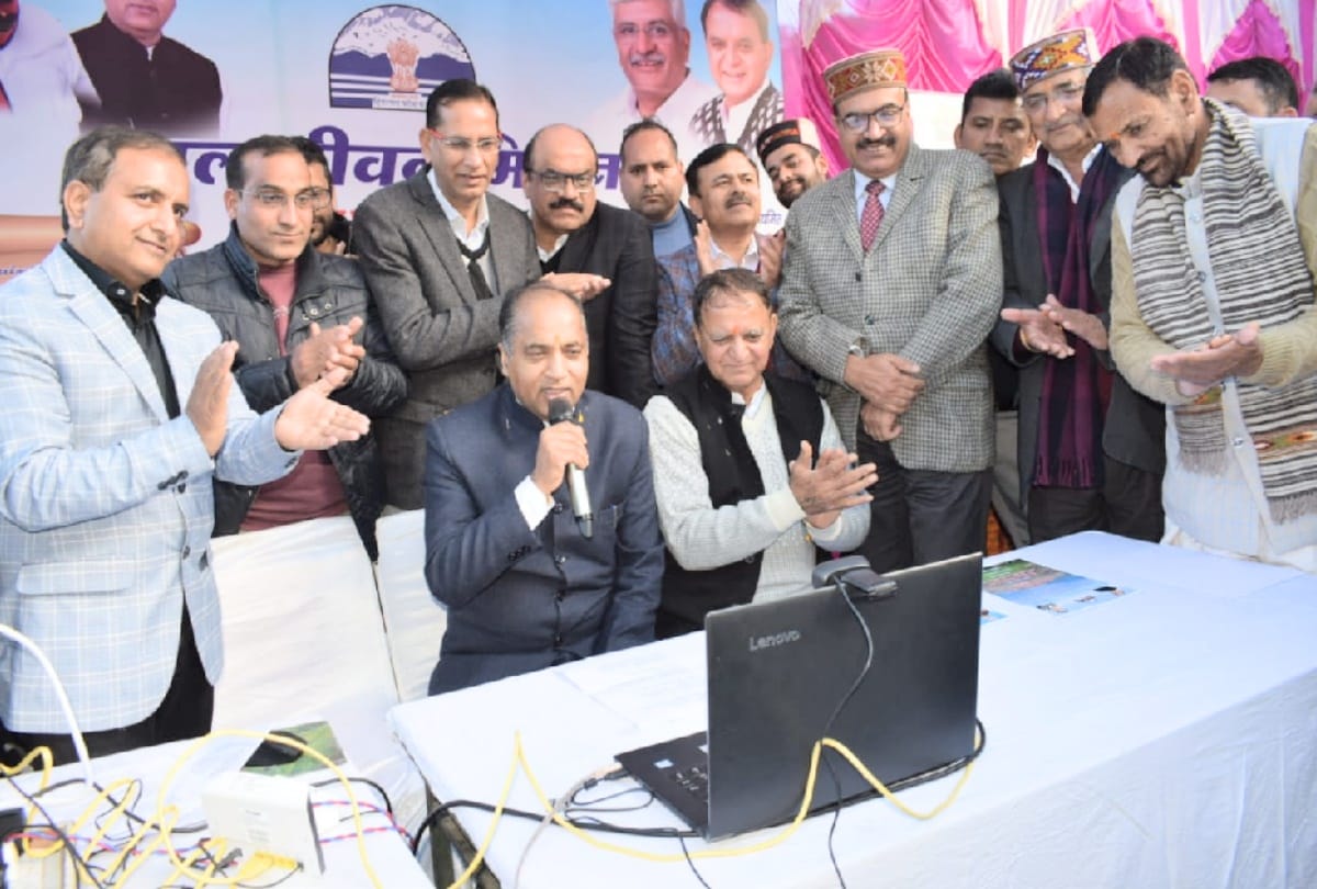 Water life(jal jeevan) mission begins in Himachal, tap will reach every house