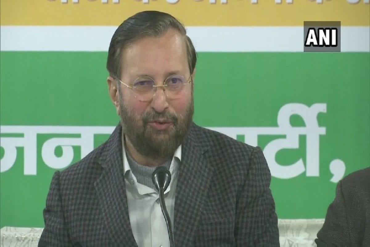 Delhi Assembly Election 2020: Prakash javdekar hits out congress aap over shaheen bagh