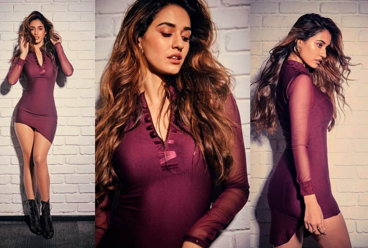 disha patani shows her perfect figure in glamorous look