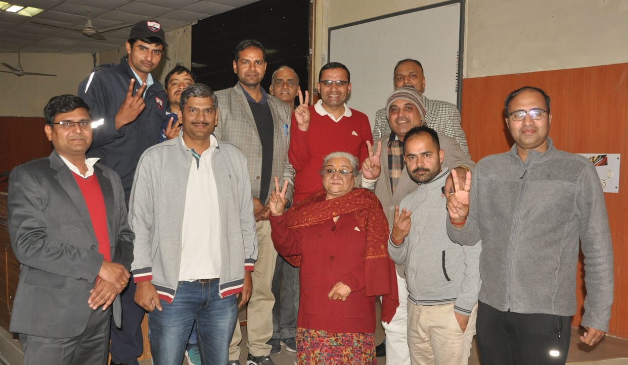 Dr. supriti elected MDU faculty president