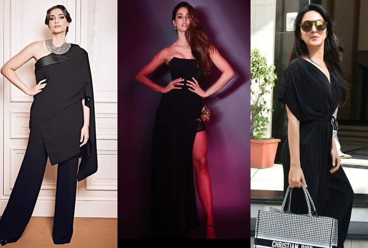 deepika padukone priyanka chopra in davos to kiara advani in formal look stylish in all black outfit