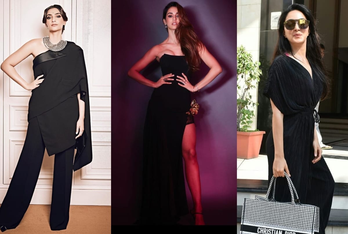 deepika padukone priyanka chopra in davos to kiara advani in formal look stylish in all black outfit