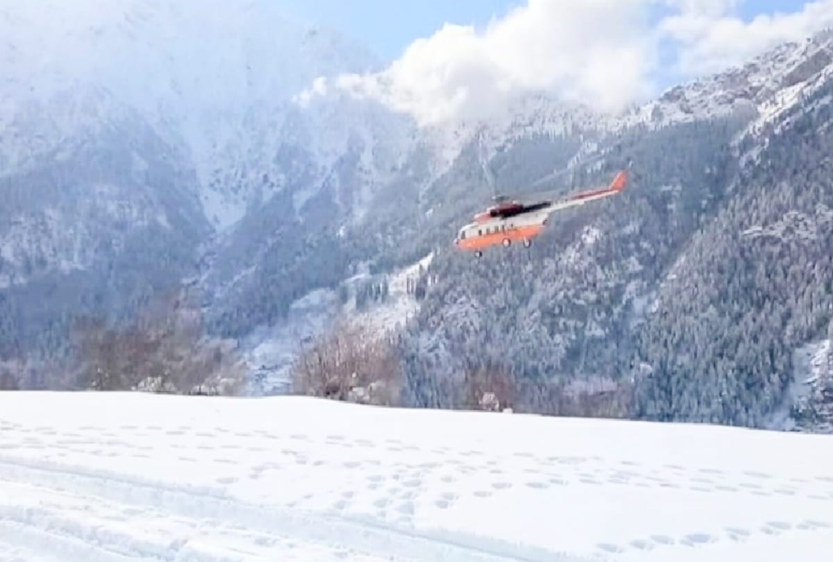 11 people airlifted from Saganam helipad in Lahaul, many people returned disappointed