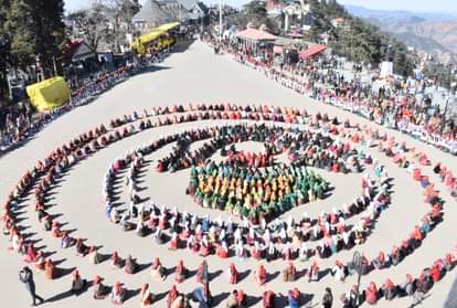 1500 women made human chain gave message of Beti Bachao, Beti Padhao