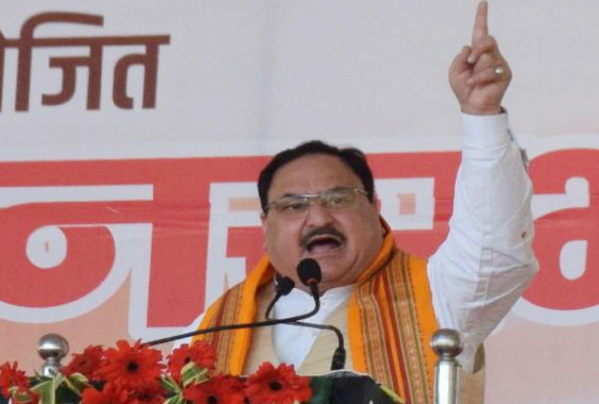 JP Nadda targets Congress over CAA in Agra