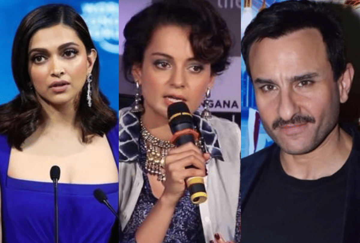 kangana ranaut react on saif ali khan and deepika padukone statement by her
