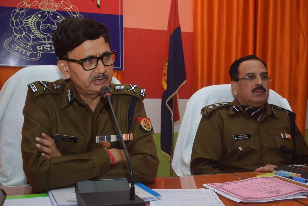 ADG agitated seeing police logo on bike parked in police station