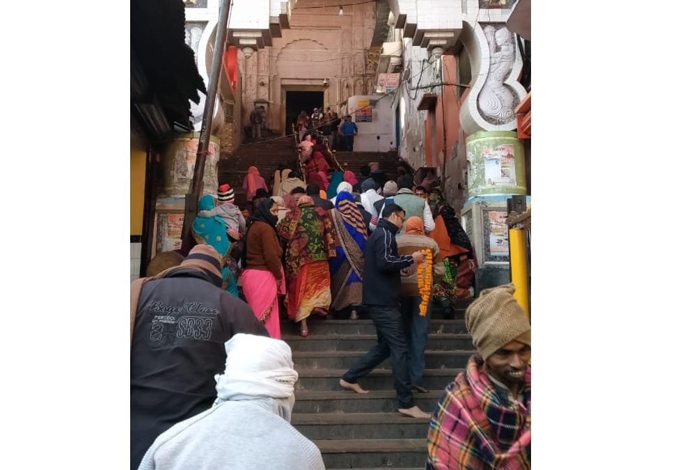 People worship in Ayodhya om Mauni Amavasya.