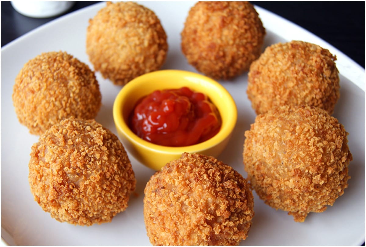 Tea Time Snacks Recipes How To Make Poha Cutlet Recipe In Hindi