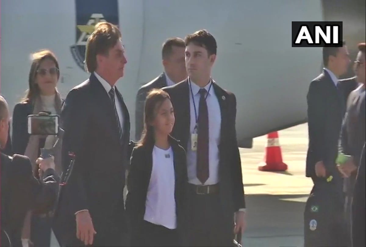 President of Brazil, Jair Messias Bolsonaro to arrive in Delhi today for four days visit to India