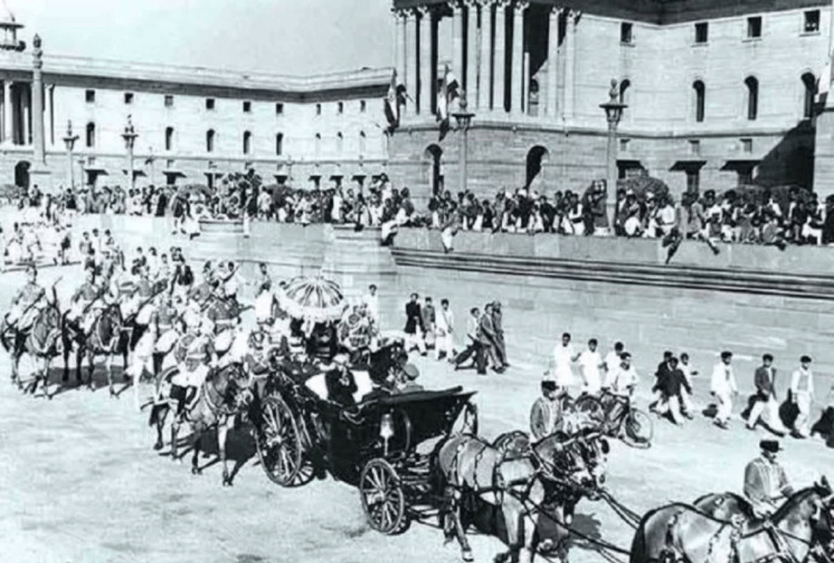 republic day 2020 india first Republic Day of India celebrations in 1950 made