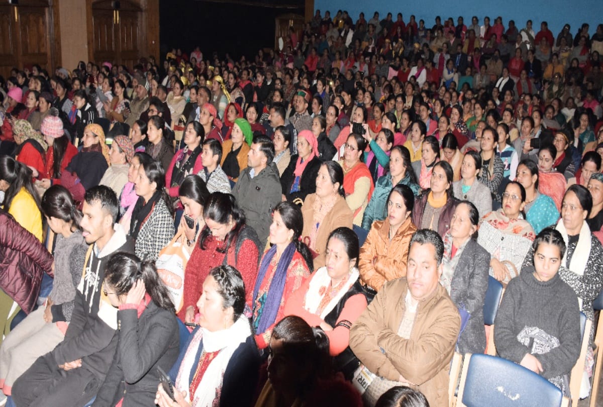 1500 women made human chain gave message of Beti Bachao, Beti Padhao