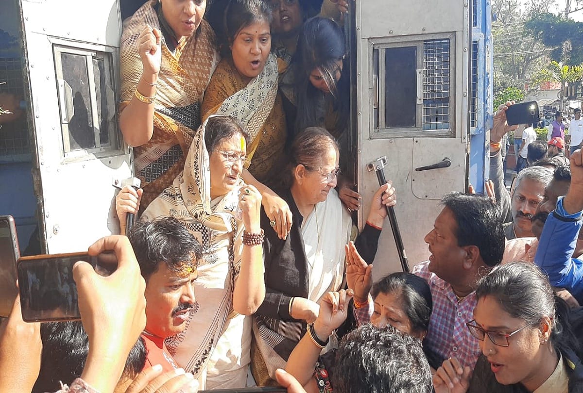 CAA support rally: Sumitra mahajan Indore mayor Malini Gaur and many BJP leaders arrested