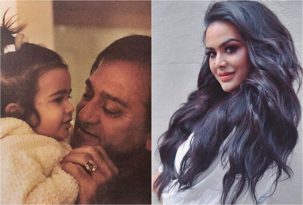 Sanjay Dutt daughter Trishala Dutt Shared throwback photo with grandfather Sunil Dutt on Instagram