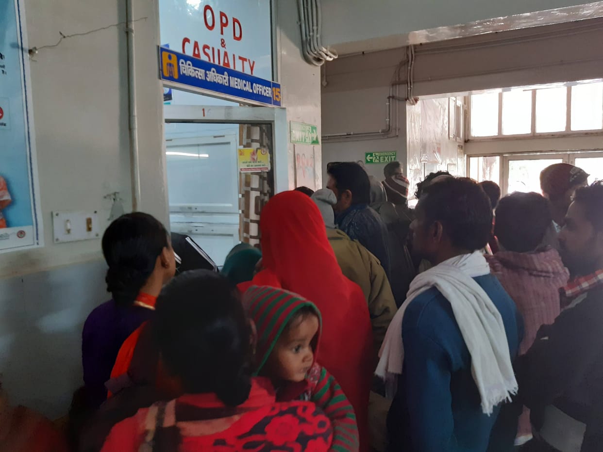 hepititis c, patient, test coupne short, doctor transfer, hospital, fatehabad