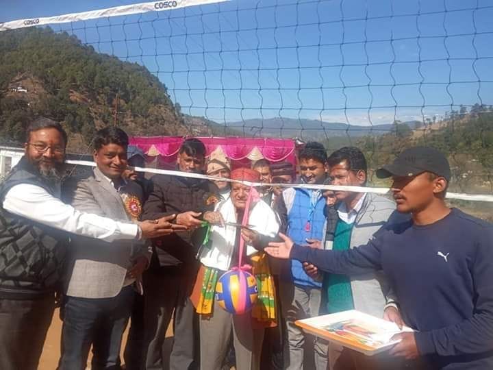 Volleyball tournament starts in Khatigaon