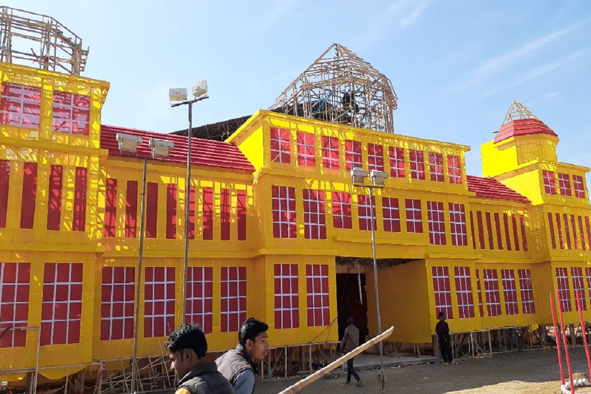 Panchkalyanak Pratishtha Mahotsav has started in Baraut of Baghpat City