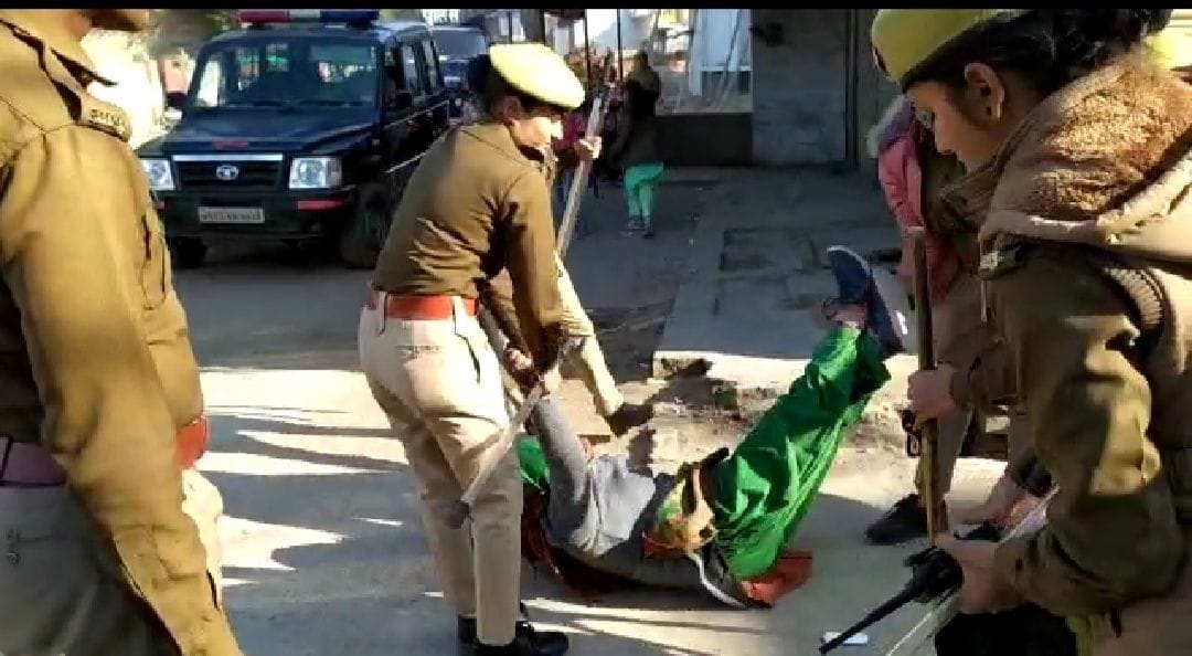 Case against 300 women and men protesting against CAA, four arrested